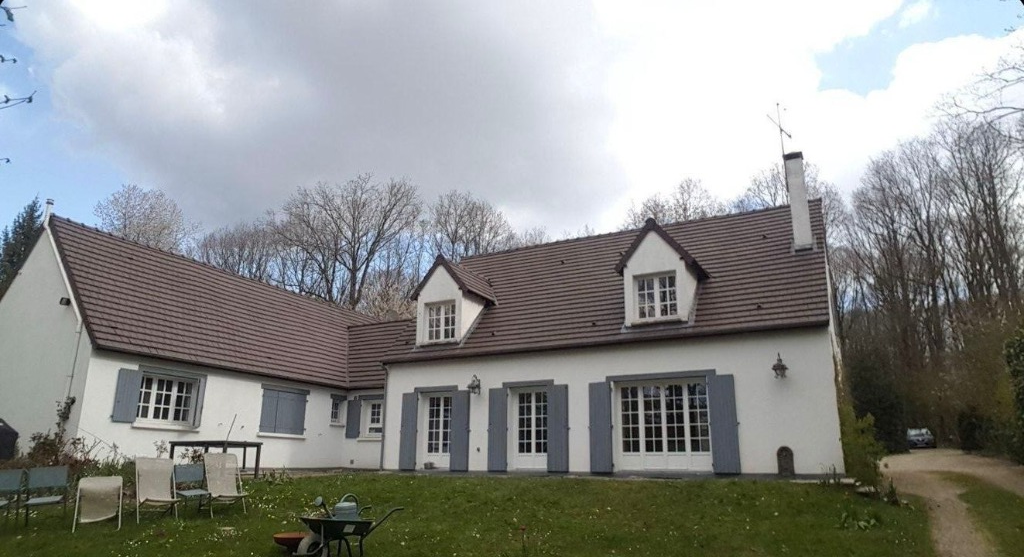 Toiture bac acier maison